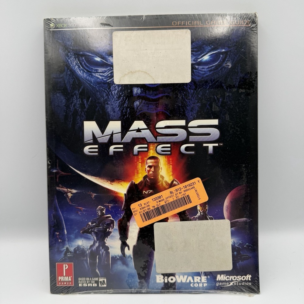Mass Effect Prima Official Game Guide Strategy Guide Sealed New